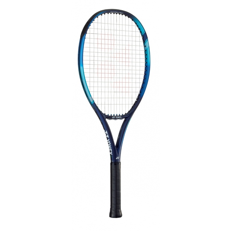 Yonex Kinder-Tennisschläger Ezone (7th Gen #22) JR 26in (11-14 Jahre) himmelblau - besaitet -